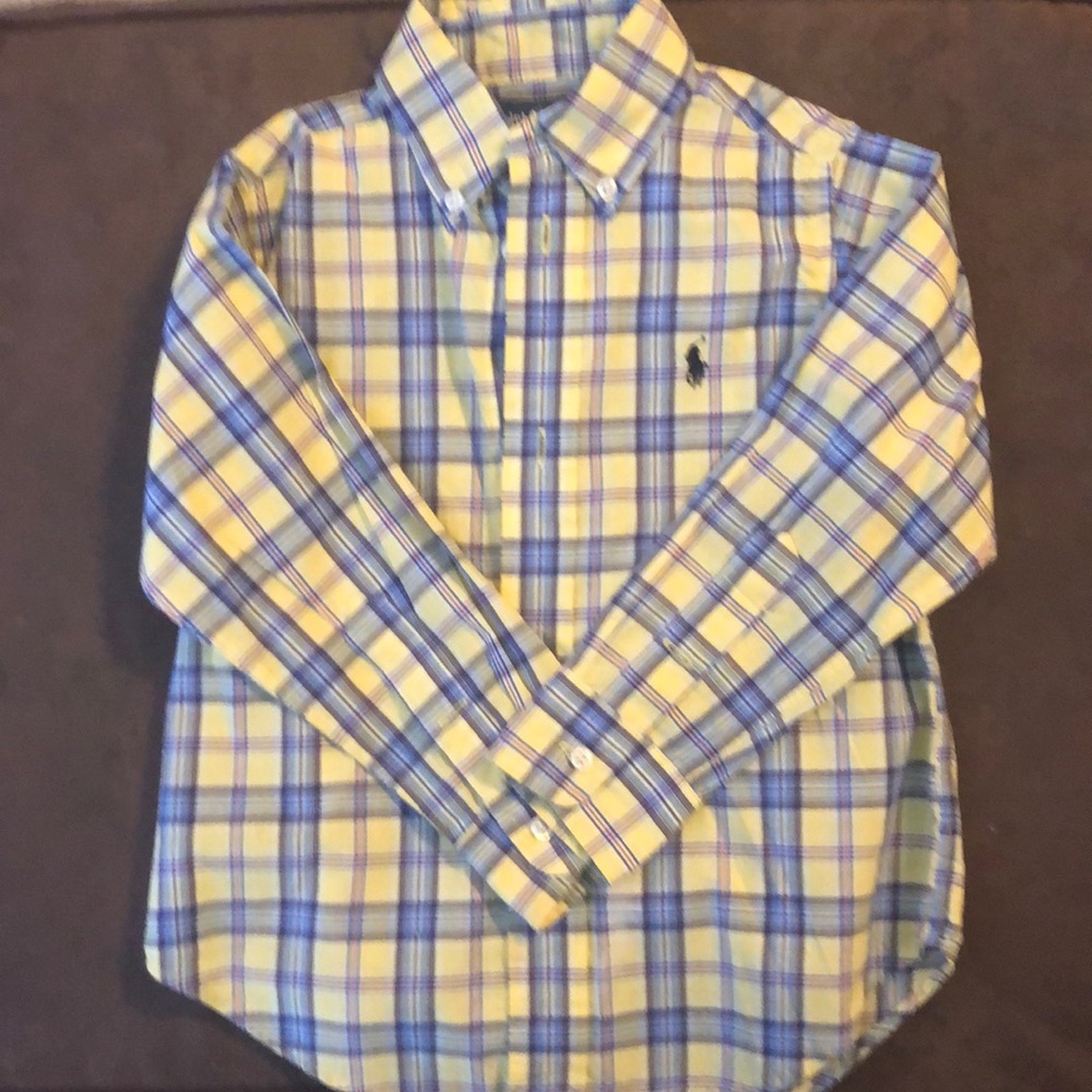 Boys Ralph Lauren button down shirt